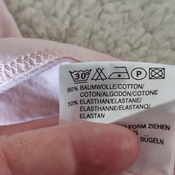 L/XL (44/46) – Rózsaszín rövid ujjú felső