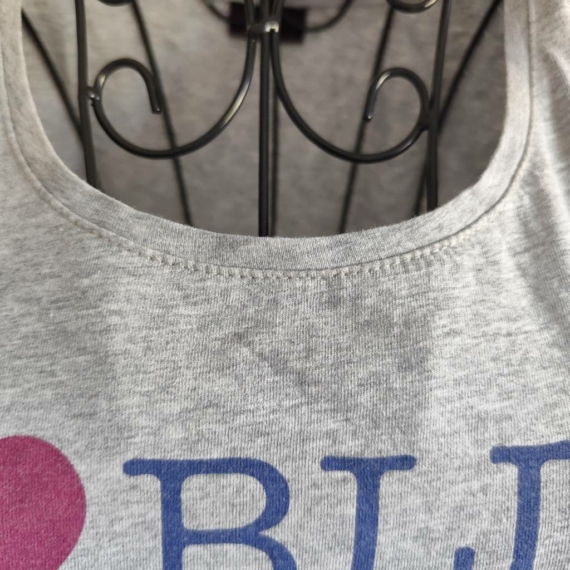 M/L (38/42) – Szürke rövid ujjú felső