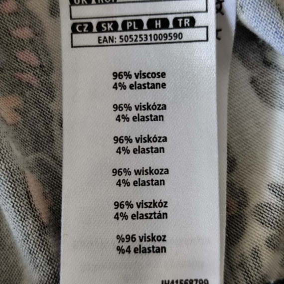 M (38) – Többszínű mintás ruha
