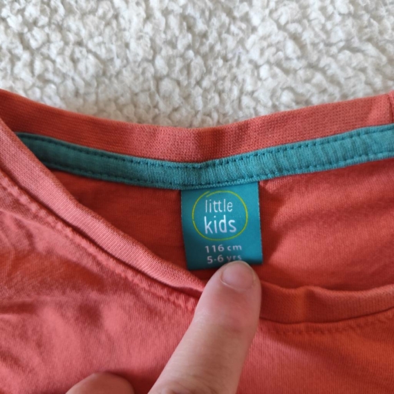 116 cm – Koral rövid ujjú póló