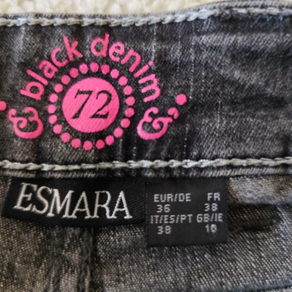 S (36) – Szürke farmer szoknya