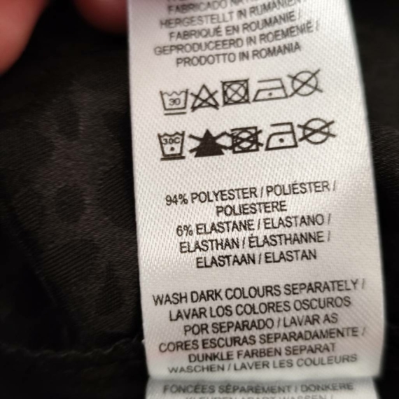 XXL (48) – Fekete elegáns ruha