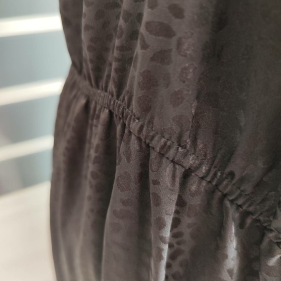 XXL (48) – Fekete elegáns ruha