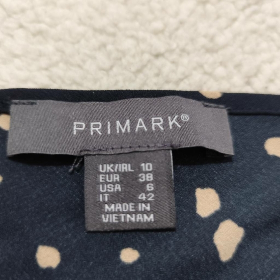 M (38) – Sötétkék mintás trikófelső