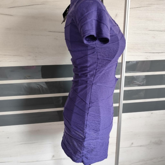 XXS (32) – Lila elegáns ruha