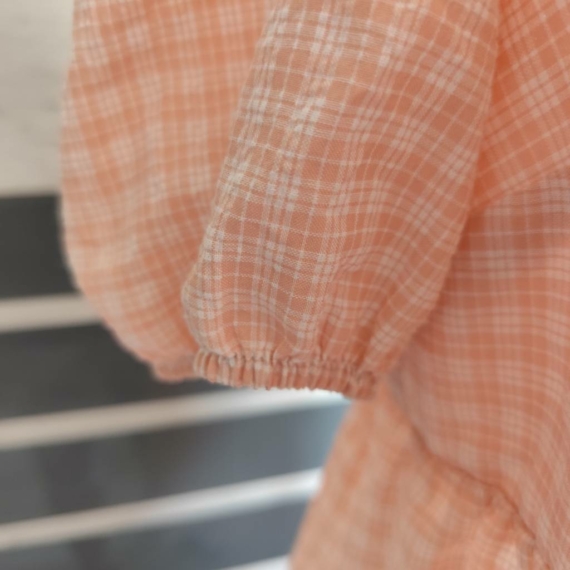 M (40) – Pasztell rózsaszín kockás ruha