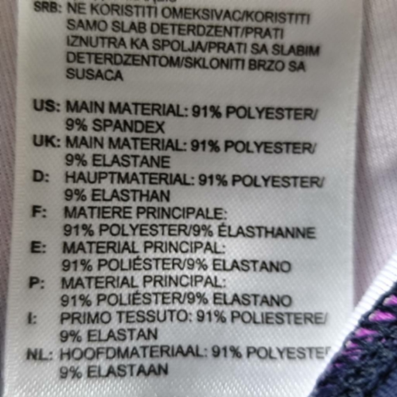 M (40) – Többszínű sportos nadrág