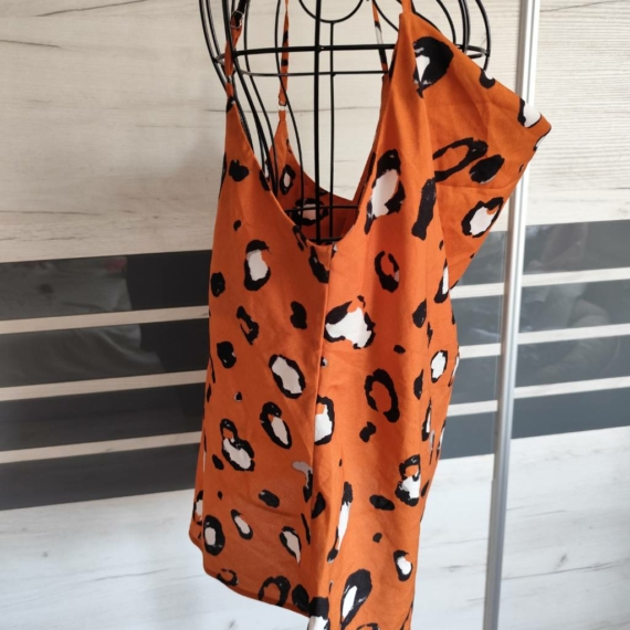 L/XL (44/46) – Narancssárga mintás trikófelső