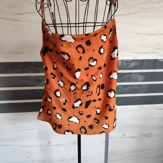 L/XL (44/46) – Narancssárga mintás trikófelső