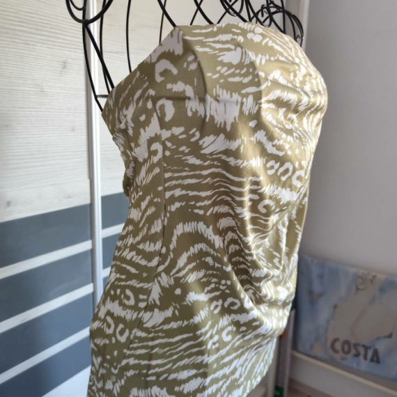 S (36) – Zöld mintás ruha