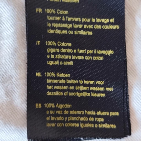 L (42) – Krém rövid ujjú felső