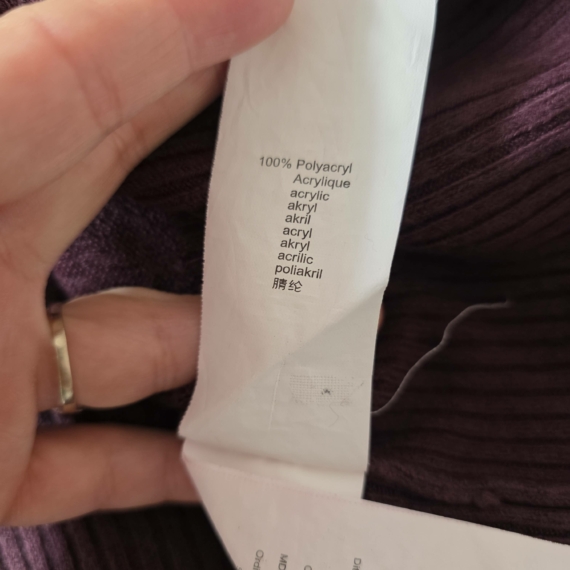 Orsay hosszú ujjú kötött ruha