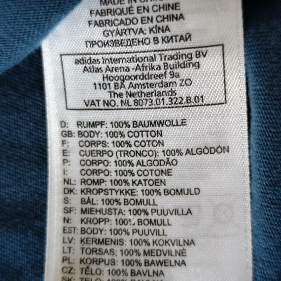 XS (44) – Kék rövid ujjú póló