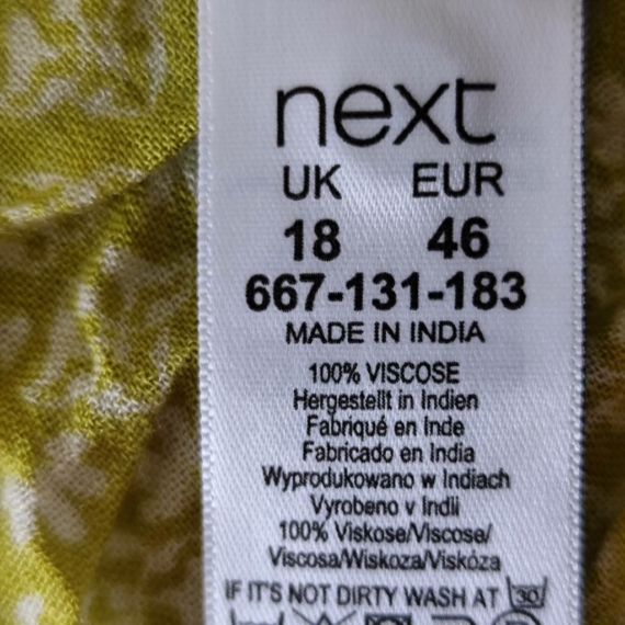 XL (46) – Sárga mintás trikó