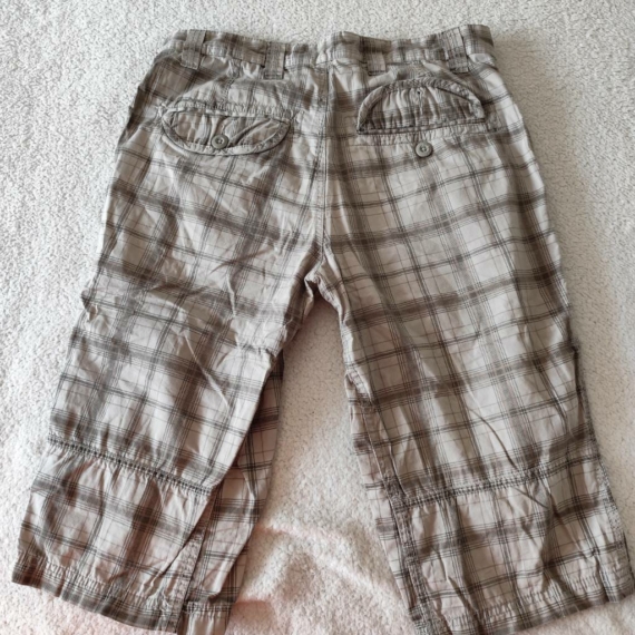 S (46) – Barna Kockás rövidnadrág
