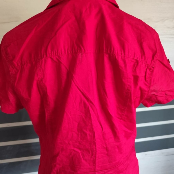 L (42) – Piros rövid ujjú ing