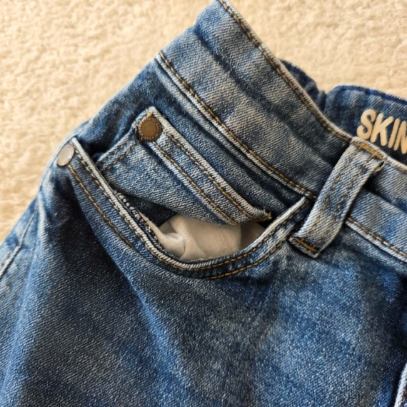 140 cm – Kék skinny farmer