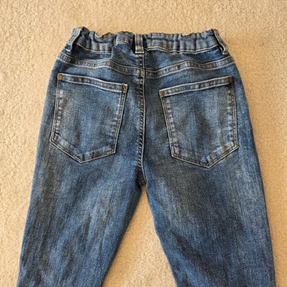 140 cm – Kék skinny farmer