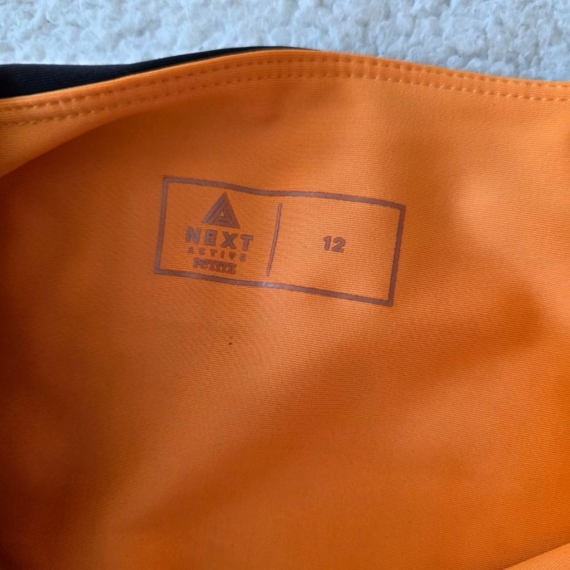 XS/S (34/36) – Fekete-Narancssárga leggings