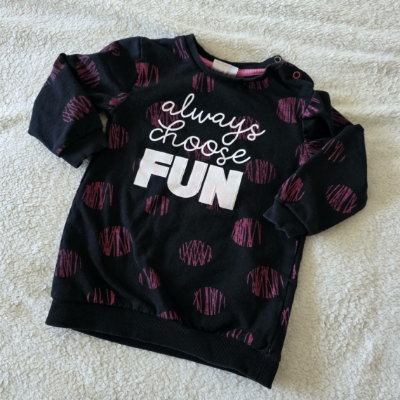 Always Choose Fun hosszú ujjú felső