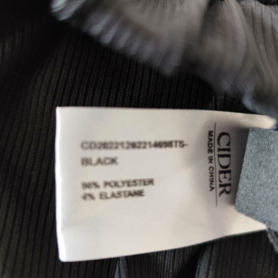 XL (46) – Fekete elegáns nadrág