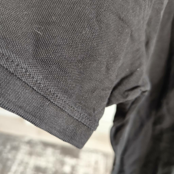 4XL (58) – Fekete galléros póló
