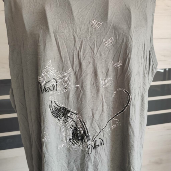 3XL (52) – Szürke mintás trikófelső