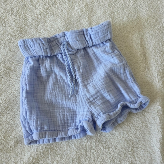 92 cm - Kisány kék rövidnadrág
