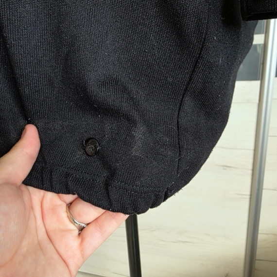 Tom Tailor Fekete Pulóver