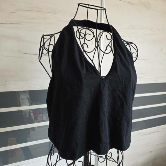 XL - Fekete croptop