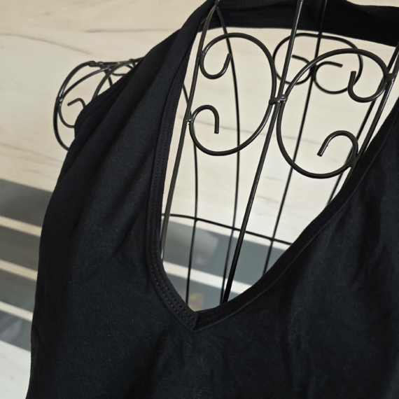 XL - Fekete croptop