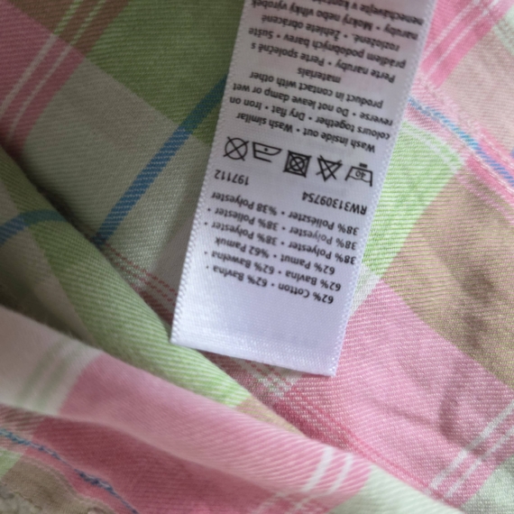 Kockás hosszú ujjú ing