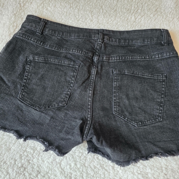 Fekete farmershort