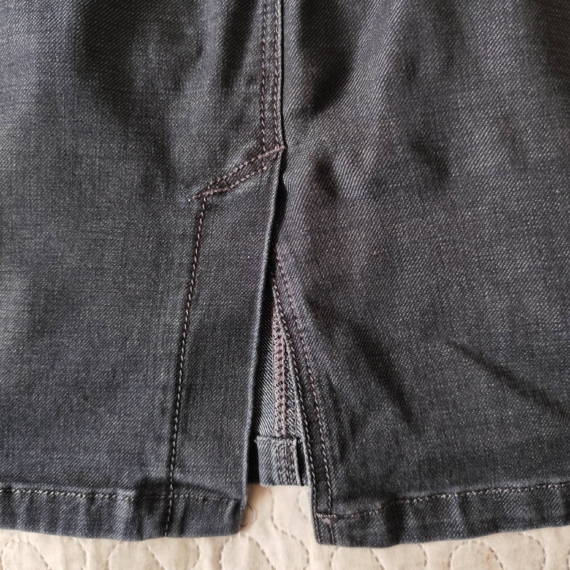 Denim szoknya