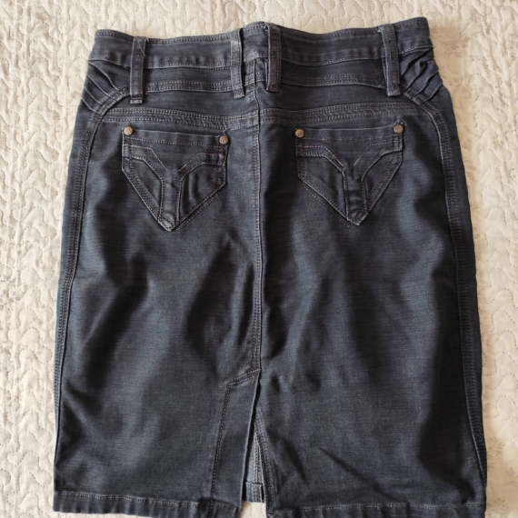 Denim szoknya