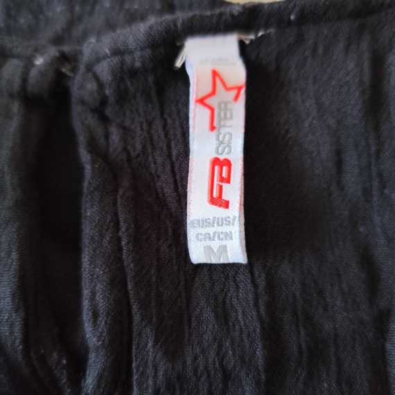 M (38) - Fekete nyári overál