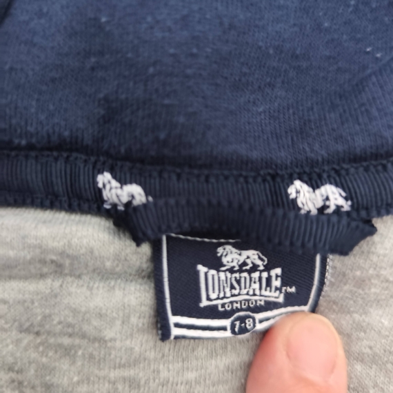 Lonsdale cipzáros kapucnis pulóver