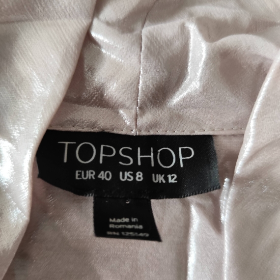 TOPSHOP ujjatlan blúz
