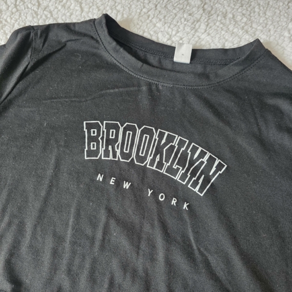 Brooklyn New York crop top