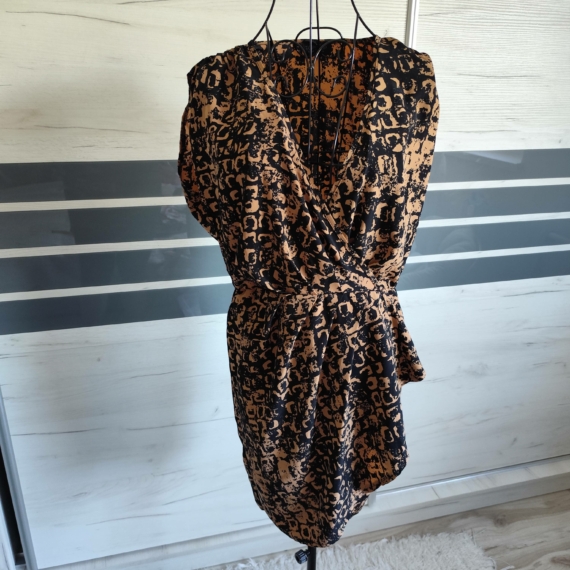 Mintás wrap ruha