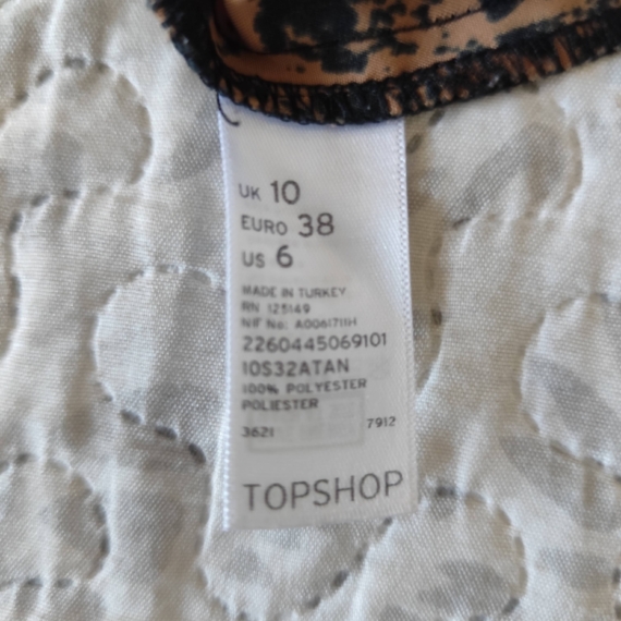 Mintás wrap ruha