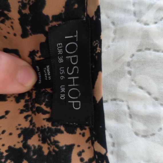 Mintás wrap ruha