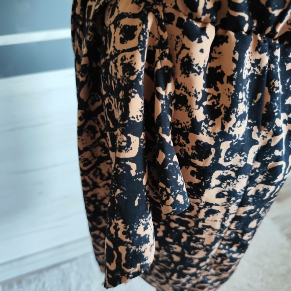 Mintás wrap ruha