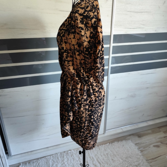 Mintás wrap ruha