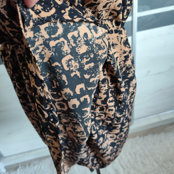 Mintás wrap ruha