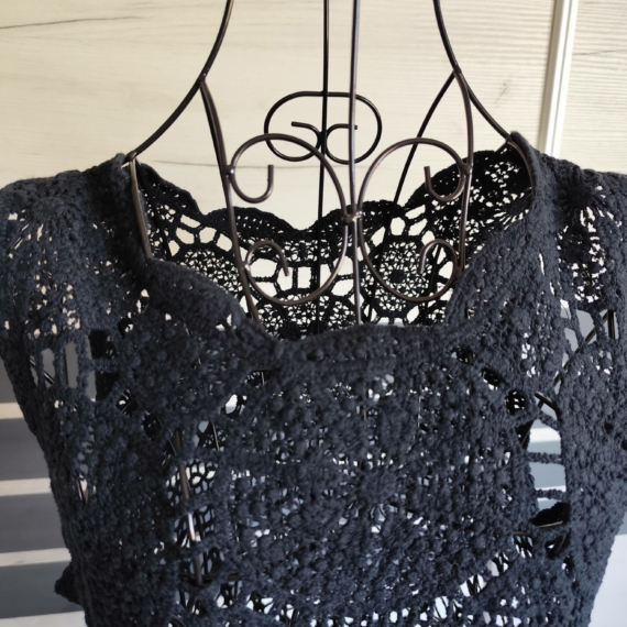 Horgolt top