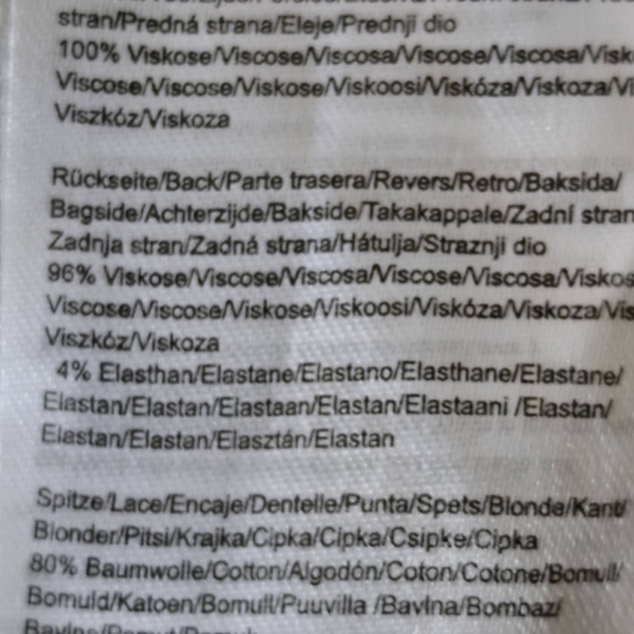 Vászon ujjatlan felső