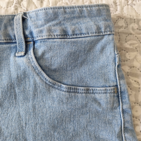 &Denim Stretch Rövidnadrág