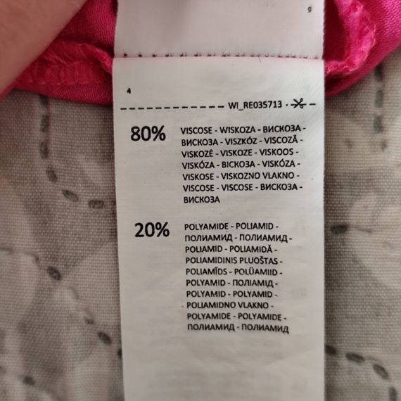 XS – Rózsaszín pántos felső