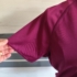 M – Bordó rövid ujjú felső